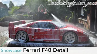 Ferrari F40 | Full Correction Detail by Cambridge Autogleam