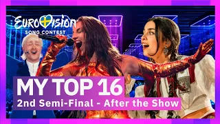 Eurovision 2024 🇸🇪 | My Top 16 (With Comments) After the Show! | Semi-Final 2