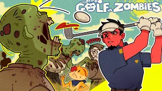 THE *BEST* GOLF GAME IDEA EVER!!!! | Golf vs Zombies