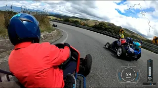 Carrera Coches Pujilí - Fiestas 2024 - Categoría Llanta Inflada