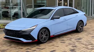 My 2023 Elantra N DCT walk around 350HP, SXTH Element Eng/STILLEN MODS! AI Dashcam