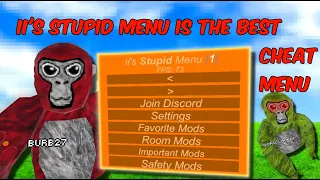 II'S STUPID MENU IS THE BEST CHEAT MENU | Gorilla Tag