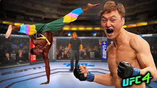 Doo-ho Choi vs. Eddy Capoeira (EA sports UFC 4)