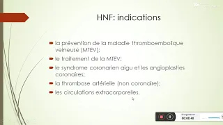 Traitement anticoagulant Pr Laredj