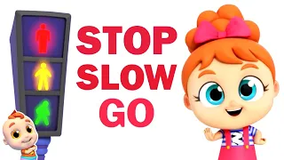 Traffic Safety Song + More Nursery Rhymes And Kids Learning Video by Super Supremes