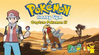 Capture Pokemon SS in Dessert Lost || Pokemon Frenzy gym (Trainer Emblem)