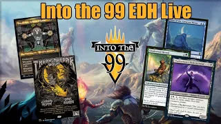 Elas vs Thraximundar vs Kami vs Shadowheart and Cloakwood hermit -  Into The 99 Live edh Ep 19