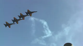 Blue Angels Tower Flyby