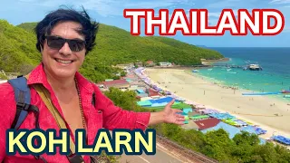 The Coolest Little Island! Koh Larn Island Thailand Travel. Digital nomad Minimalist backpacking