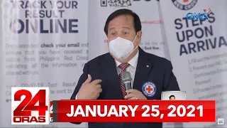 24 Oras Express: January 25, 2021 [HD]