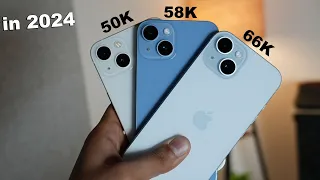 iPhone 13 vs iPhone 14 vs iPhone 15 in 2024🔥Which One To Buy ? (HINDI)