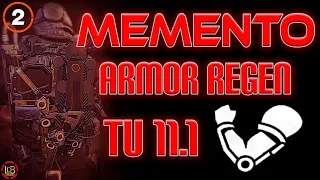 MEMENTO / ARMOR REGEN BUILD / TU 11.1 / THE DIVISION 2