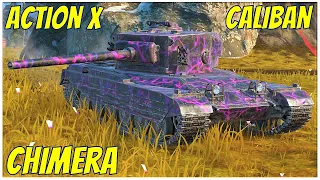 Action X, Chimera & Caliban ● WoT Blitz