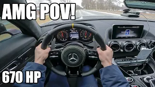 POV! You Drive a 670 HP AMG GTS!