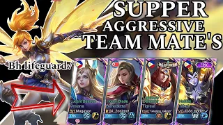 FANNY| WHAT THE FU*K SUPPER AGGRESSIVE TEAM FIGHT'S PLAY IN MOBILE LEGENDS GAMEPLAY😱 WATCH THIS!!!