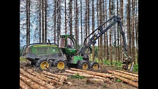 🌲*CraneView* John Deere 1170G • JohnDeereLogger • Forstbetrieb Klotz • HarvesterAction • DroneView 🌲