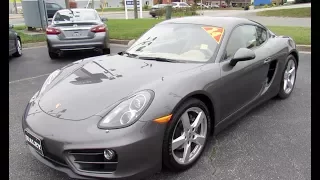 *SOLD* 2014 Porsche Cayman 6-spd Walkaround, Start up, Tour and Overview