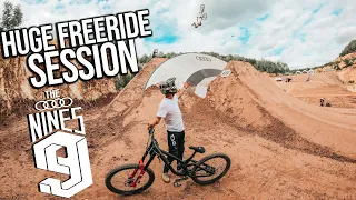 HUGE FREERIDE SESSION AT AUDI NINES 2020! *Monster Energy team train*