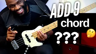 How to Play an "Add 9 Chord" On the Bass | Chord Exploration