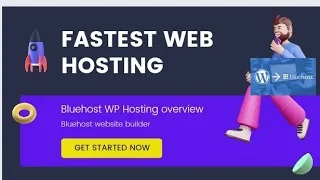 Bluehost WordPress Hosting Overview | Bluehost website builder | Bluehost hosting plans