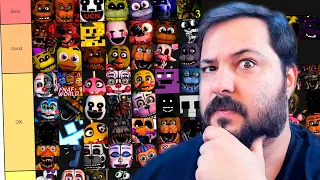 Qual o melhor animatronic de todos?? - FNAF Ultimate Tier List - Core