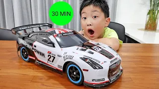 Yejun Learning to Drive Supercars - Collection video with toy cars