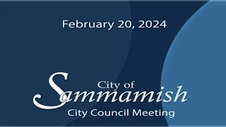 February 20, 2024 - City Council Meeting