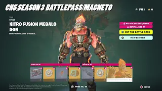 FORTNITE CHAPTER 5 SEASON 3 BATTLEPASSS/BONUS REWARDS/MAGNETO