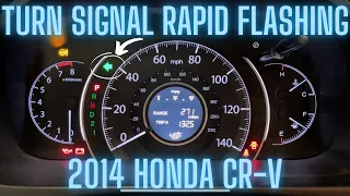 How to fix Honda CR-V turn signal flashing rapidly
