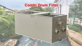 KOI Pond Filter Update:YCM-05 Combi Drum Filter(A Comprehensive Solution Water Filtration)