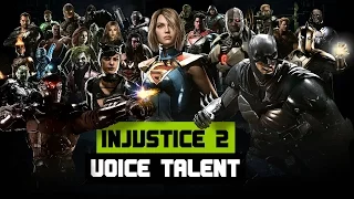 Injustice 2 - Voice Actors