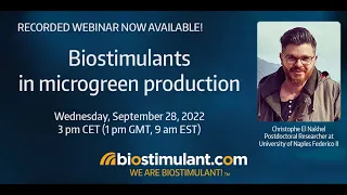 Biostimulants in microgreen production
