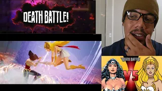 REaction) She-Ra VS Wonder Woman (He-Man VS DC) | DEATH BATTLE!