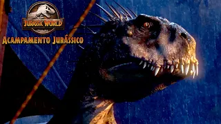 É impossível se esconder do indominus rex | JURASSIC WORLD: ACAMPAMENTO JURÁSSICO | Netflix