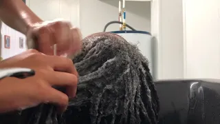 Washing dreads scratching scalp