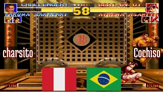 FT10 @kof95: charsito (PE) vs Cochiso (BR) [King of Fighters 95 Fightcade] May 5