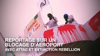 REPORTAGE sur un blocage avec des militants pro-climat - C Politique la suite du 9 octobre 2022