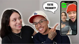 Telling Our Friends We're PREGNANT!
