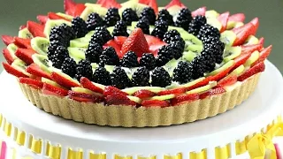 How to Make an Easy, No-Bake Fruit Tart  - Rossella's Cooking with Nonna