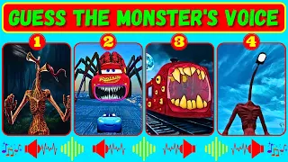 Guess Monster Voice Siren Head, McQueen Eater, Train Eater, Light Head Coffin Dance