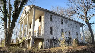 Once Grand Forgotten 185 year old Converse Mansion Down South & Cotton Mill Ruins