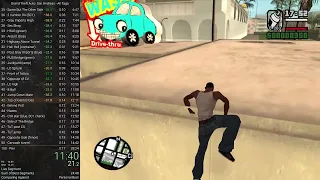 GTA San Andreas All Tags speedrun in 27:21