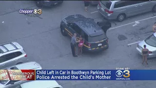 Police: Parent Arrested After Child Left Unattended In Car