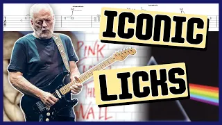 DAVID GILMOUR Guitar Licks With Tabs | Signature Solos Lesson