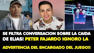 PETER FAJARDO IGNORO LA ADVERTENCIA DEL ENCARGADO DEL JUEGO TRAS LA CAIDA DE ELIAS MONTALVO!