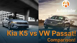 2021 Kia K5 vs 2021 Volkswagen Passat: Which is better? | Comparison