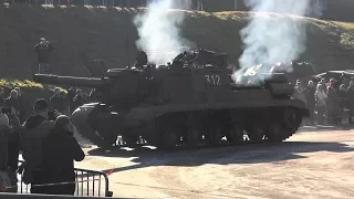 WW2 Russian IS-3 & ISU 152 Tank Sound