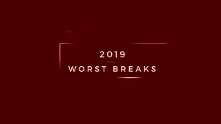 Friday Five - 2019 Worst Breaks