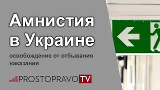 Амнистия в Украине: освобождение от отбывания наказания