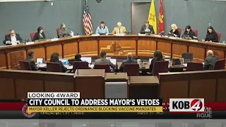 City council to address Mayor Keller's 2 vetoes in upcoming meeting